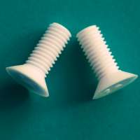 Plastic Cross Recessed Countersunk Head Polypropylene PP Screw