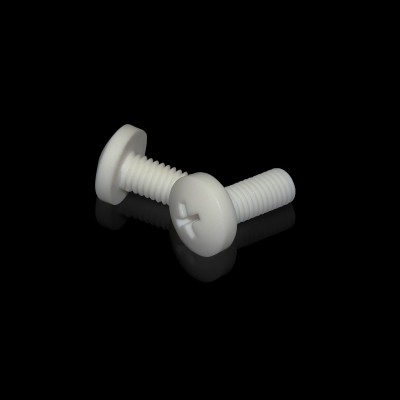 Plastic Cross Recessed Pan Head Polypropylene PP Screw