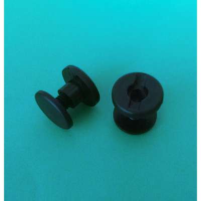 Plastic Book Binding Screws Black Plastic Male and Female Screws Chicago Screws